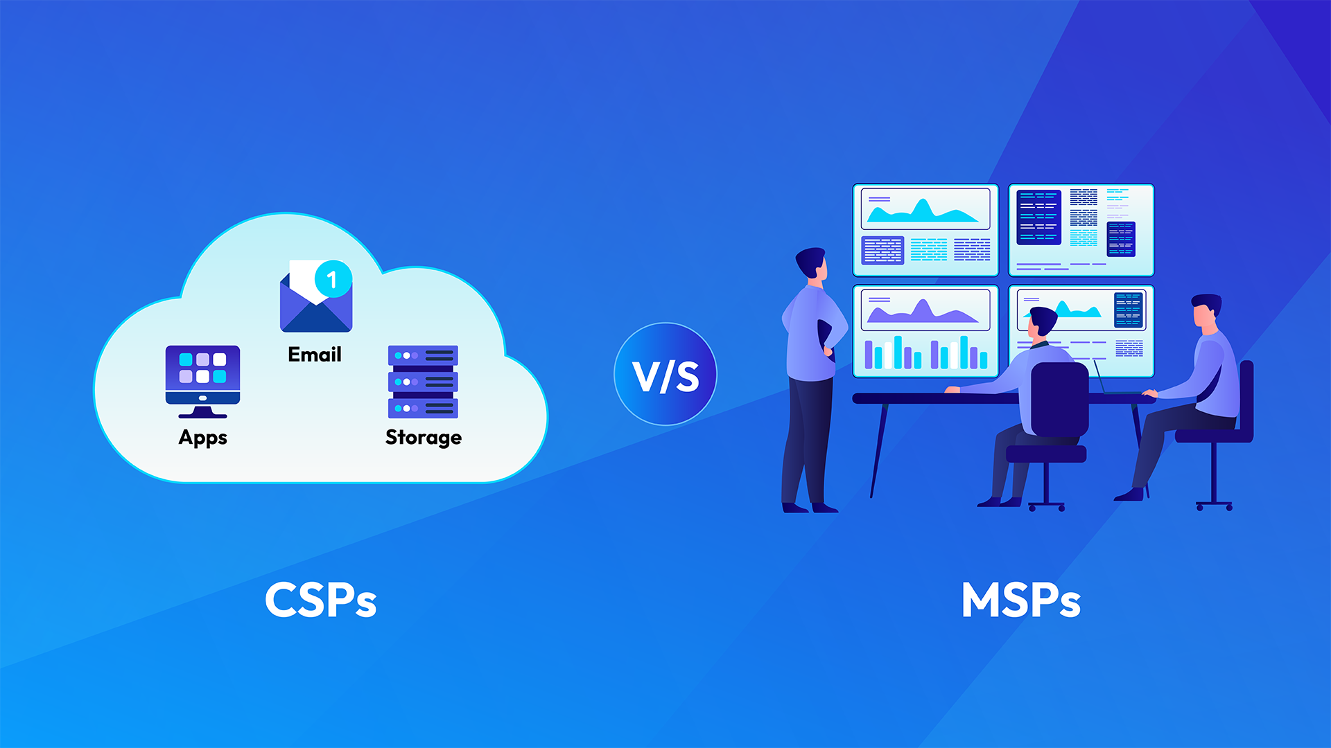 Cloud Service Providers vs Managed Service Providers